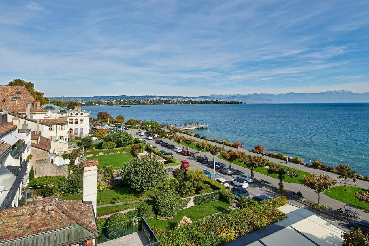 Romantik Hotel Mont Blanc Au Lac Morges Kültér fotó