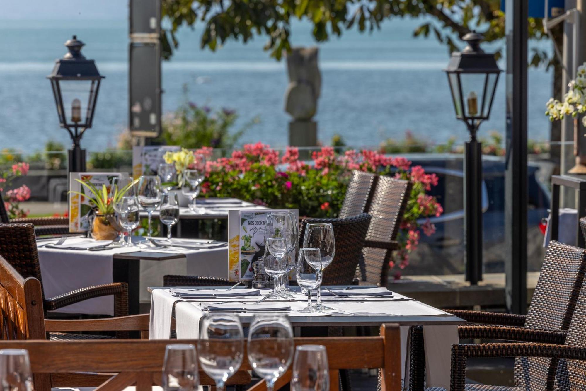 Romantik Hotel Mont Blanc Au Lac Morges Kültér fotó