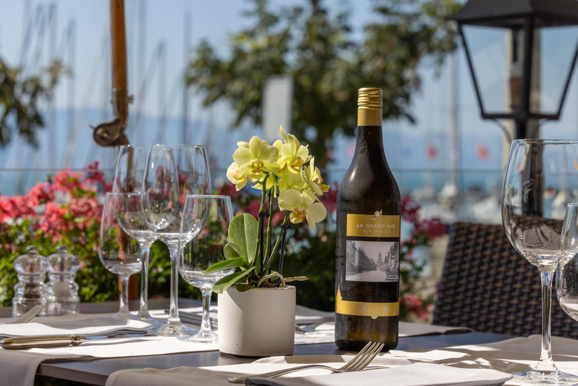 Romantik Hotel Mont Blanc Au Lac Morges Kültér fotó