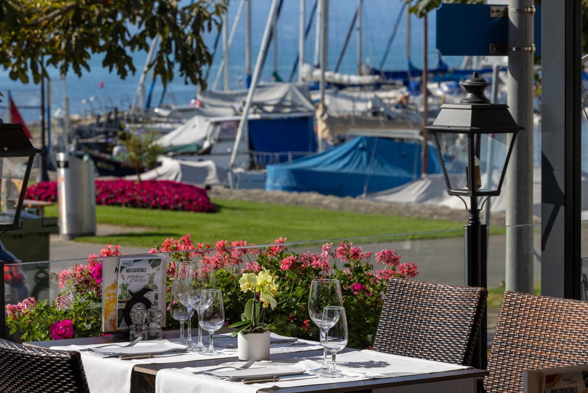 Romantik Hotel Mont Blanc Au Lac Morges Kültér fotó