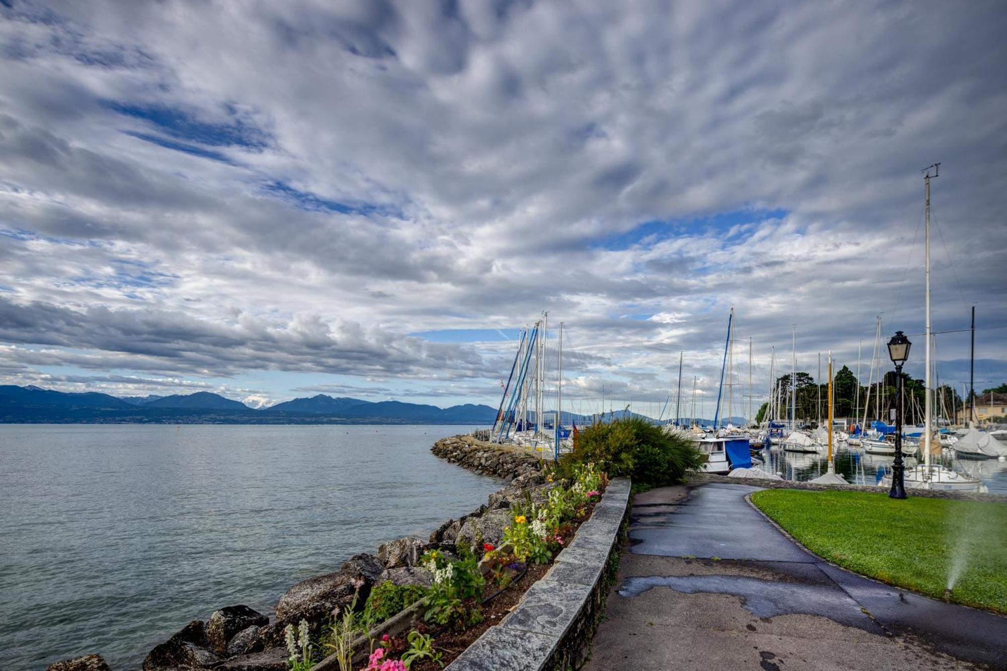 Romantik Hotel Mont Blanc Au Lac Morges Kültér fotó