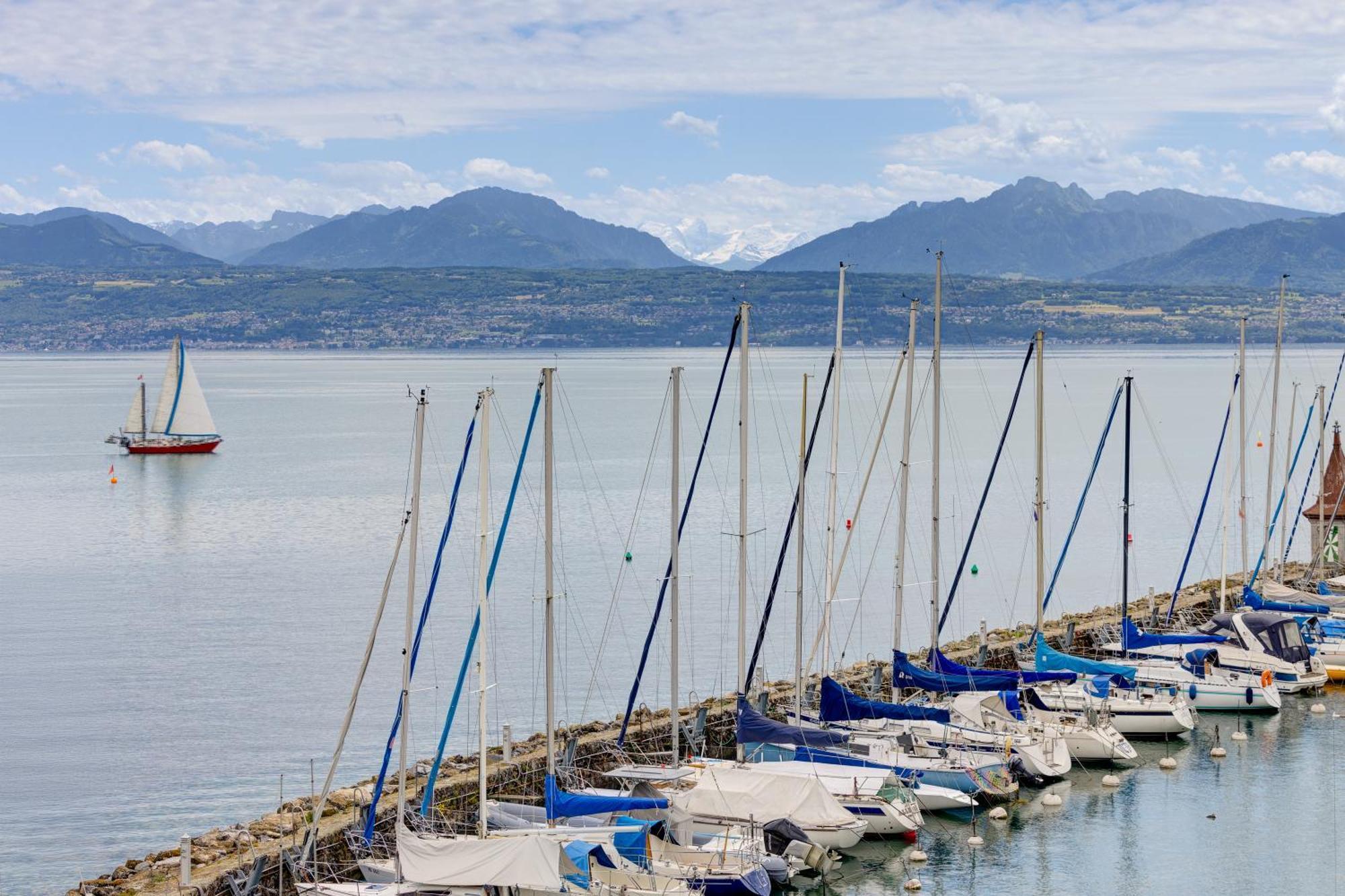 Romantik Hotel Mont Blanc Au Lac Morges Kültér fotó