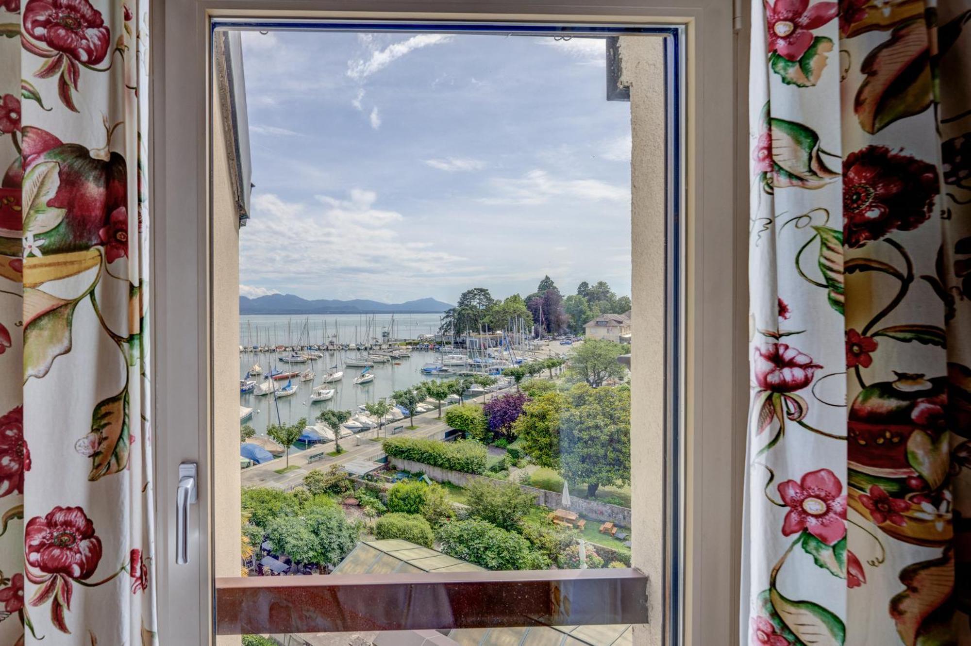 Romantik Hotel Mont Blanc Au Lac Morges Kültér fotó